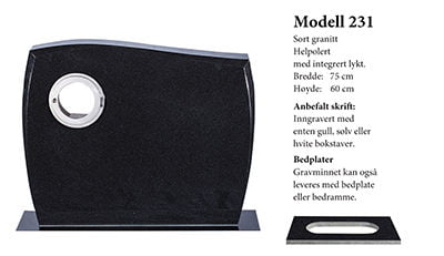Modell nr. 231 C