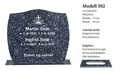 Modell nr. 502 – Lys Labrador