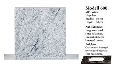 Modell 600 – MPL White